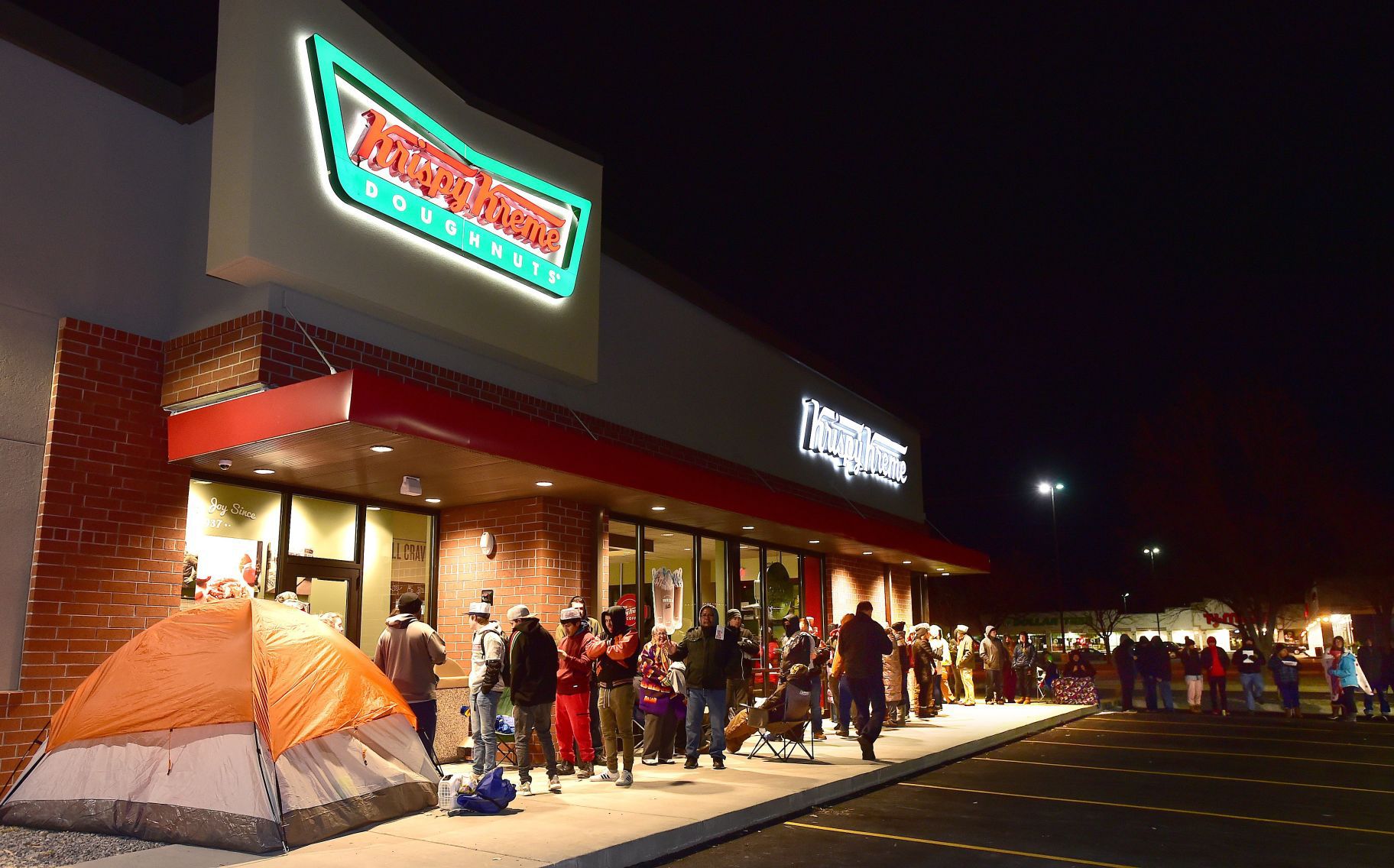 Krispy Kreme opening
